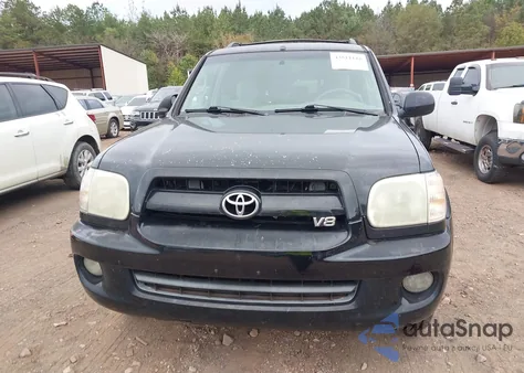 2007 Toyota Sequoia Sr5 V8 from USA, damaged, VIN 5TDZT34AX7S286353